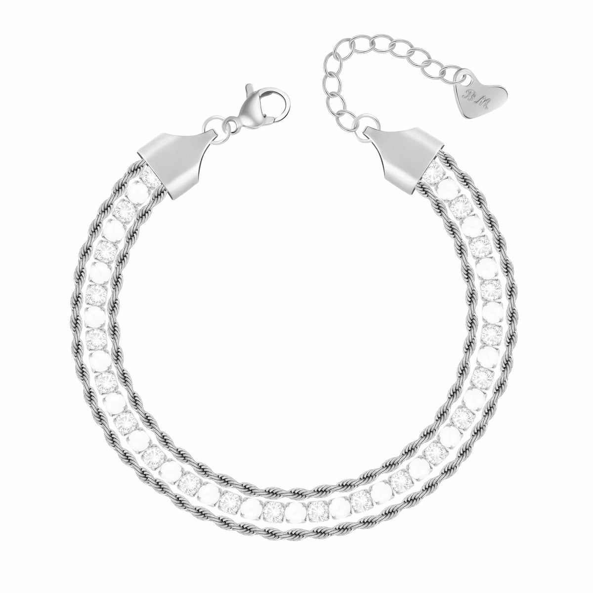 Urbanti Stainless Steel Idol Bracelet