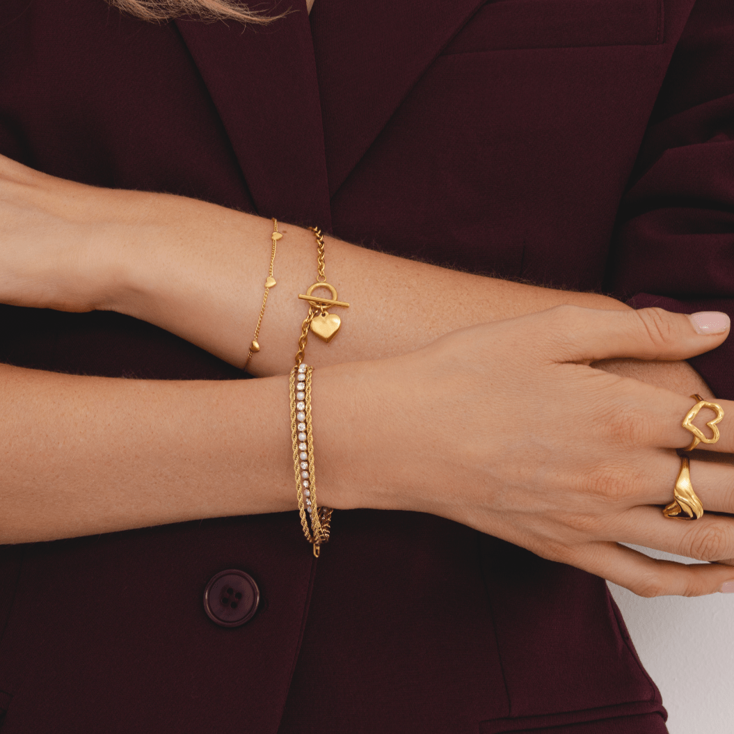 Urbanti Stainless Steel Idol Bracelet