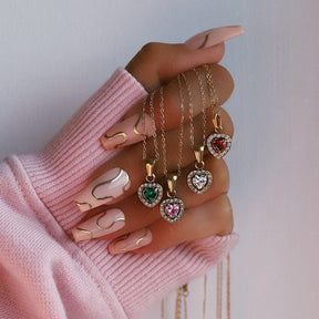 Urbanti Stainless Steel Infinity Heart Necklace