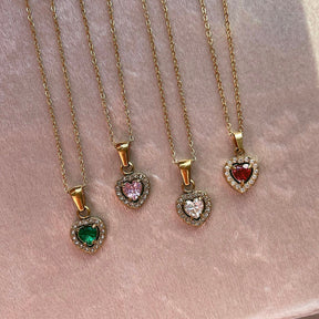 Urbanti Stainless Steel Infinity Heart Necklace