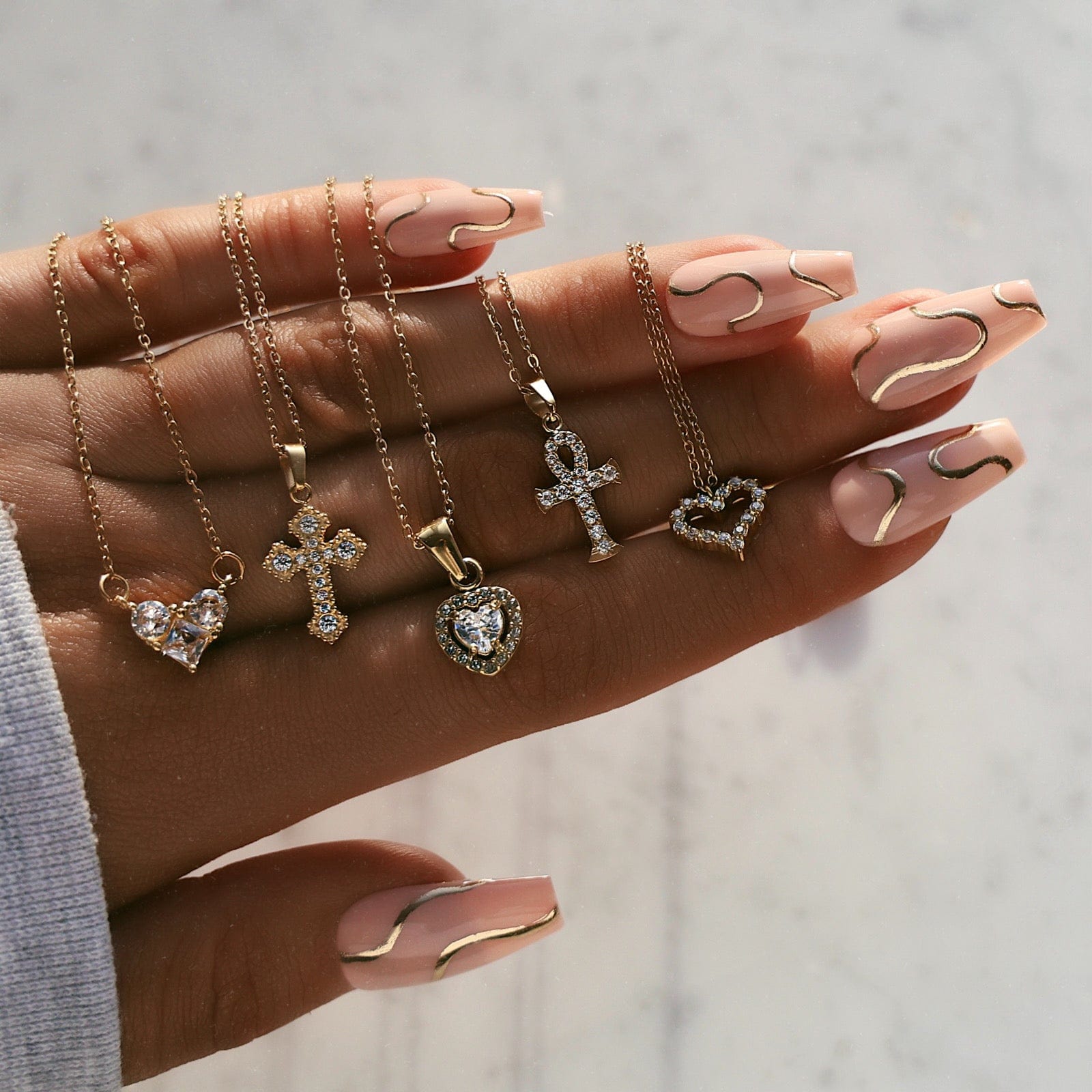 Urbanti Stainless Steel Infinity Heart Necklace