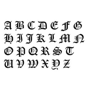 Urbanti Stainless Steel Ivy Initial Choker