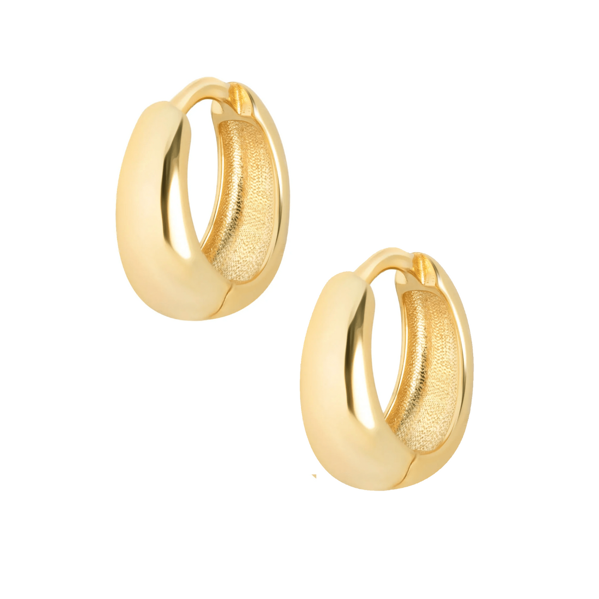 Urbanti Stainless Steel Janelle Hoop Earrings