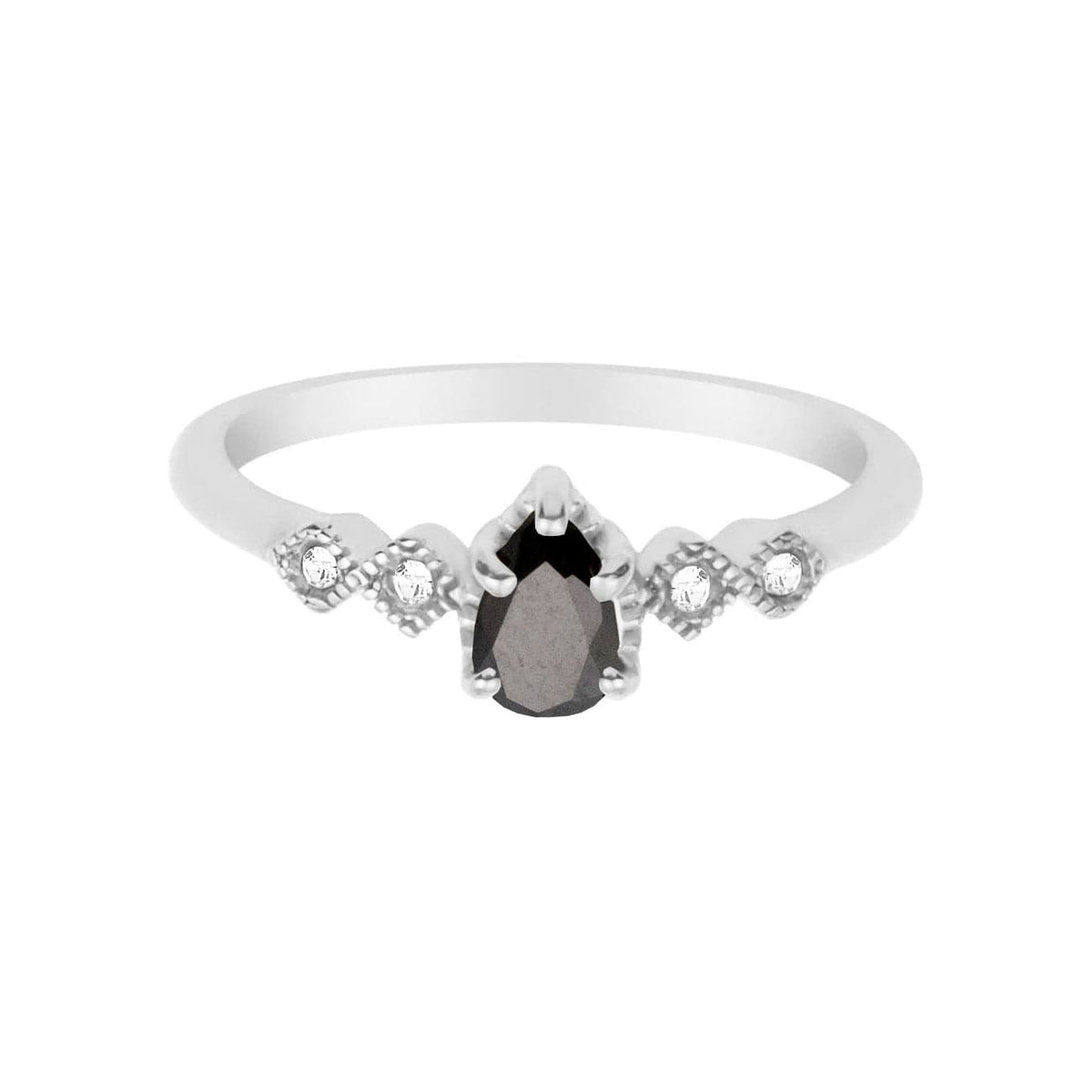 Urbanti Stainless Steel Jasmine Ring