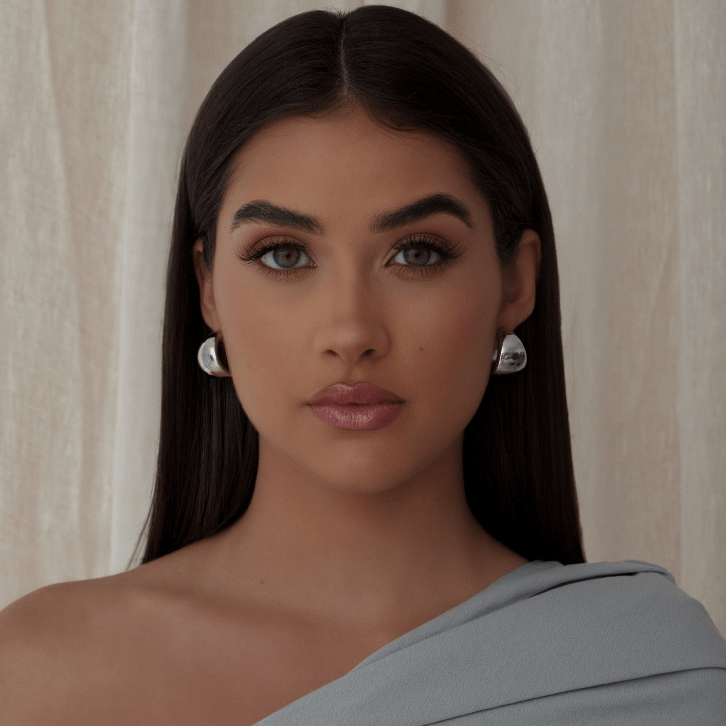 Urbanti Stainless Steel Java Hoop Earrings