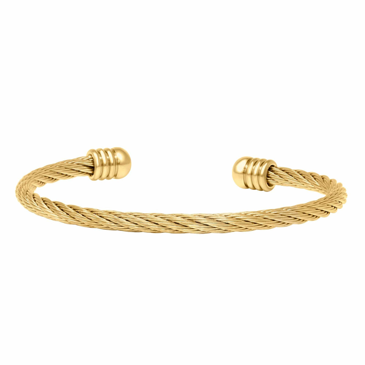 Urbanti Stainless Steel Katya Cuff Bracelet Gold