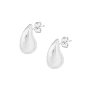 Urbanti Stainless Steel Kensington Stud Earrings Silver