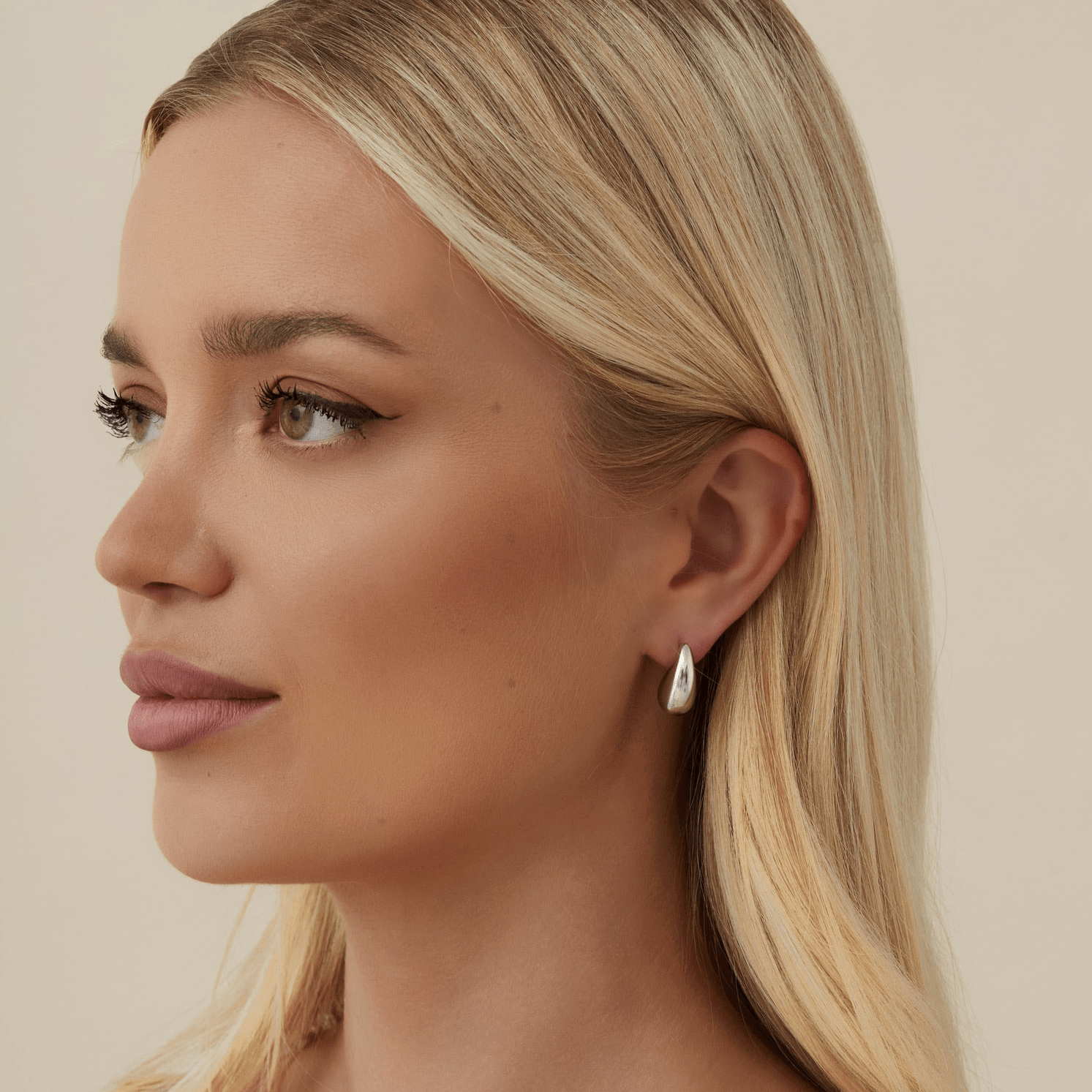 Urbanti Stainless Steel Kensington Stud Earrings