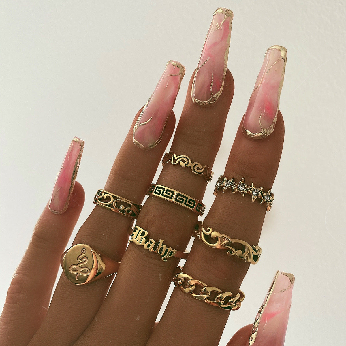 Urbanti Stainless Steel Kenya Chain Ring