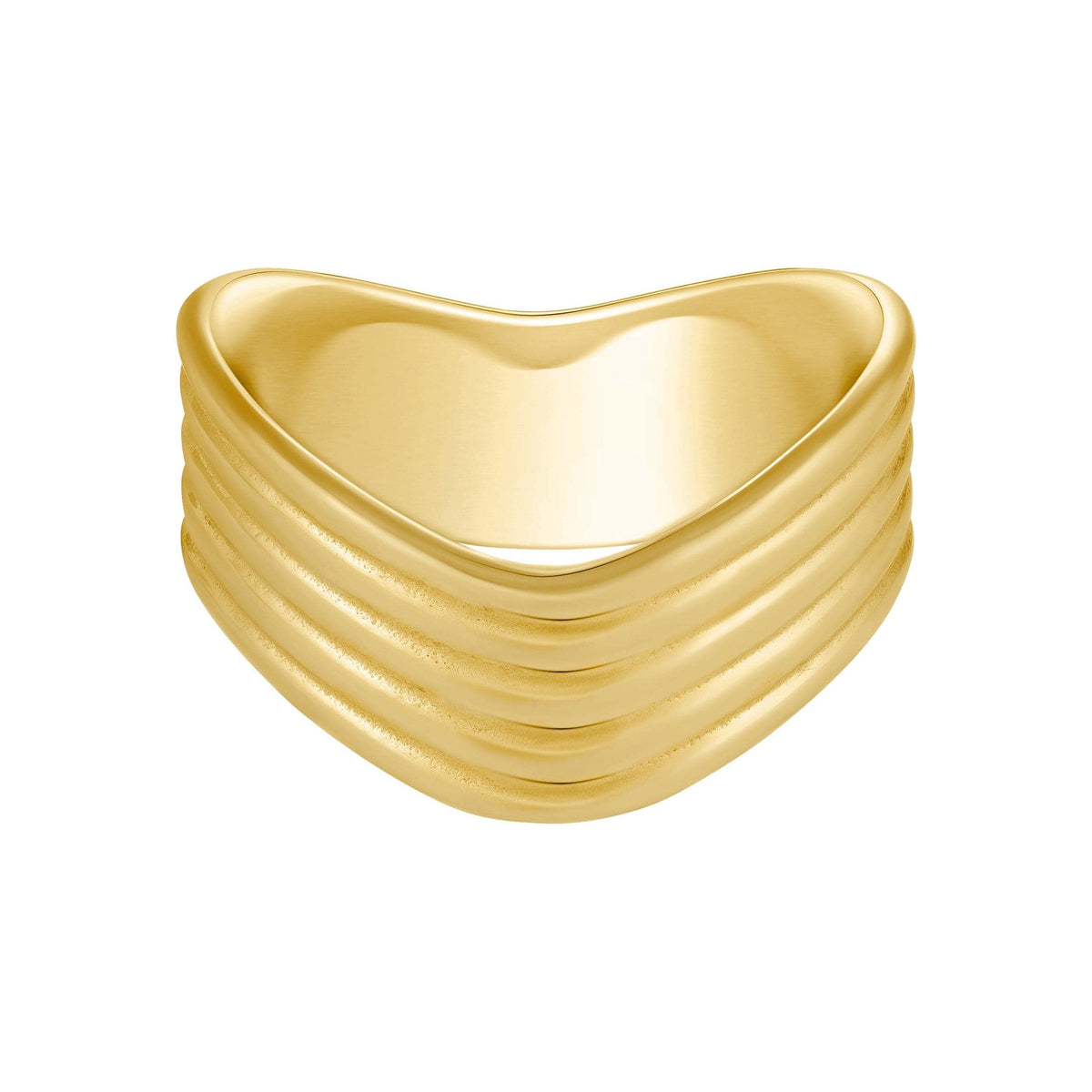 Urbanti Stainless Steel Kenzie Ring