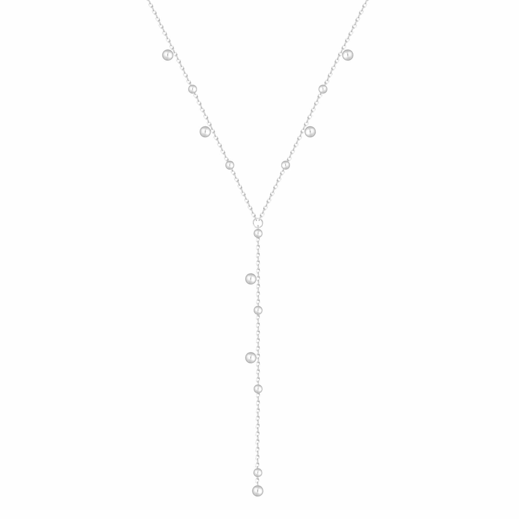Urbanti Stainless Steel Kristy Lariat Necklace