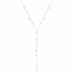 Urbanti Stainless Steel Kristy Lariat Necklace