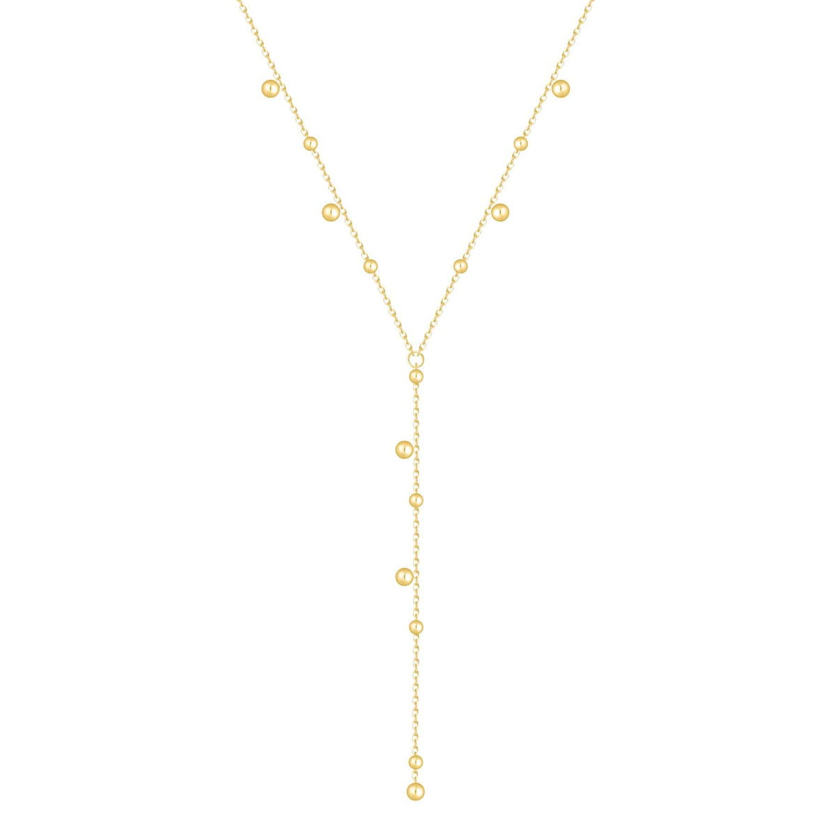 Urbanti Stainless Steel Kristy Lariat Necklace