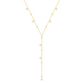 Urbanti Stainless Steel Kristy Lariat Necklace