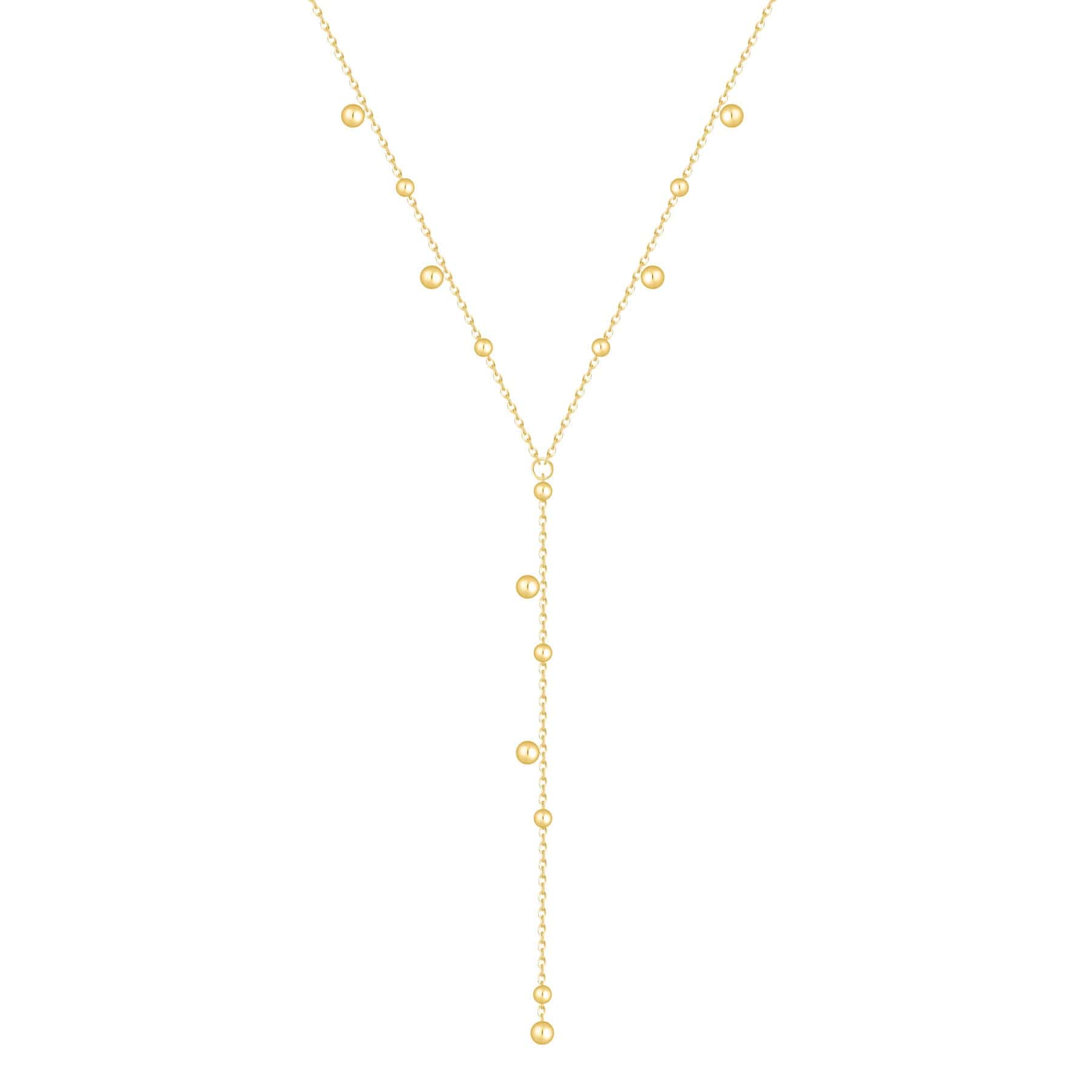 Urbanti Stainless Steel Kristy Lariat Necklace