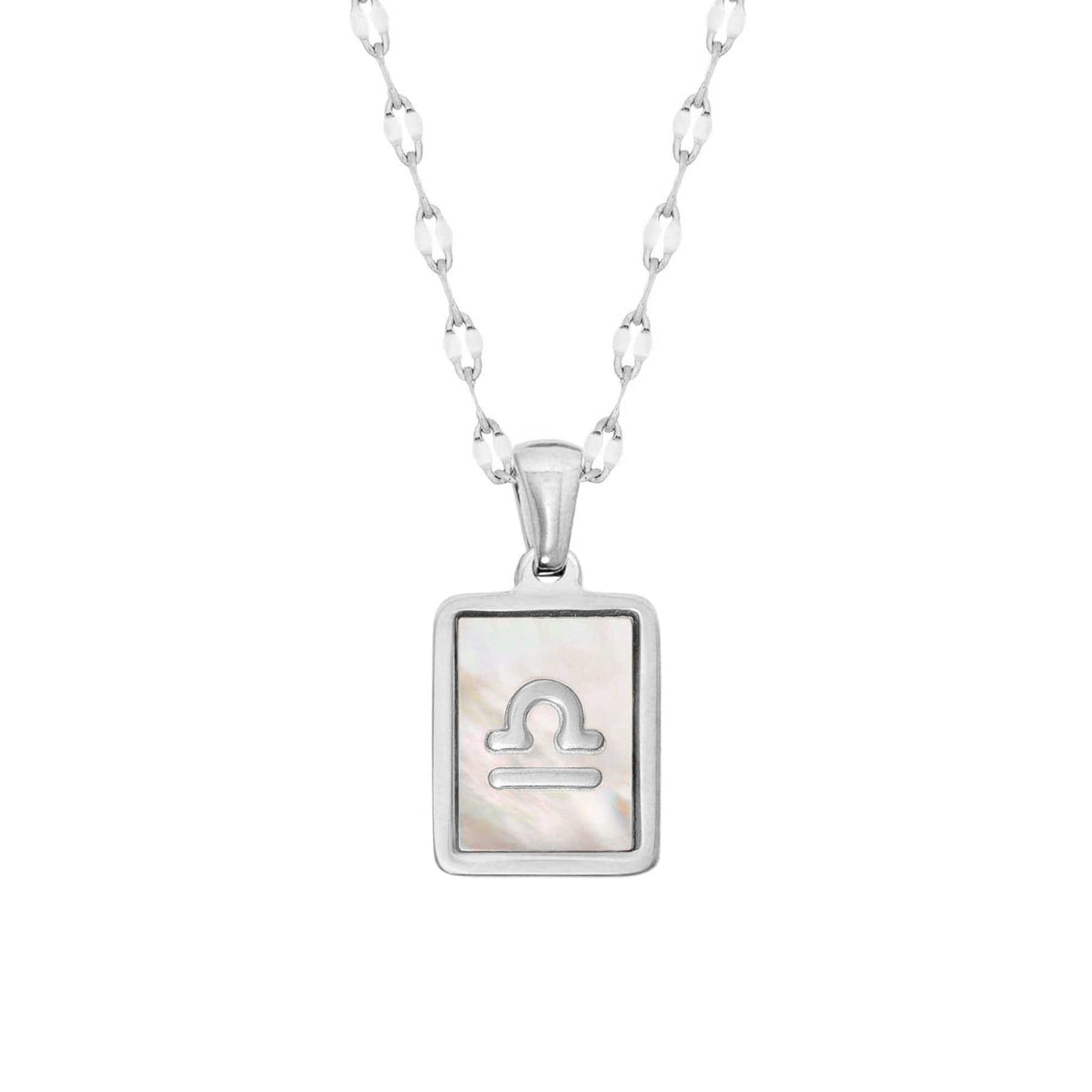 Urbanti Stainless Steel Labyrinth Zodiac Necklace