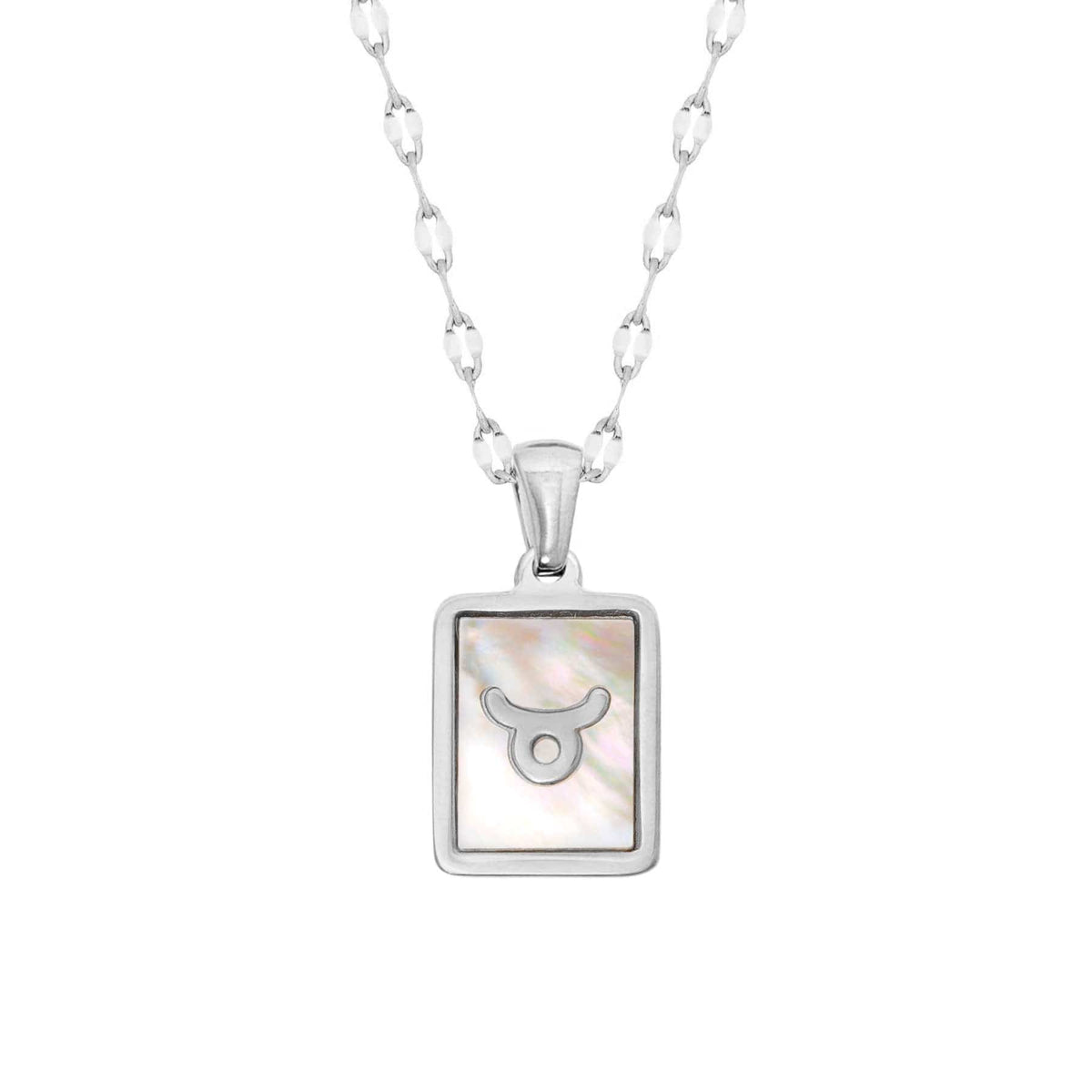 Urbanti Stainless Steel Labyrinth Zodiac Necklace