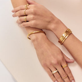 Urbanti Stainless Steel Lace Ring