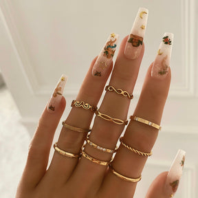 Urbanti Stainless Steel Lace Ring