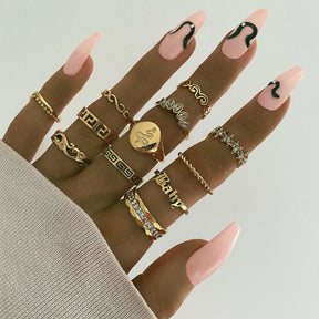 Urbanti Stainless Steel Lace Ring