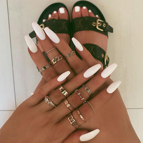 Urbanti Stainless Steel Lace Ring