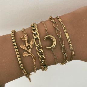 Urbanti Stainless Steel Laila Figaro Bracelet