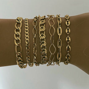 Urbanti Stainless Steel Laila Figaro Bracelet