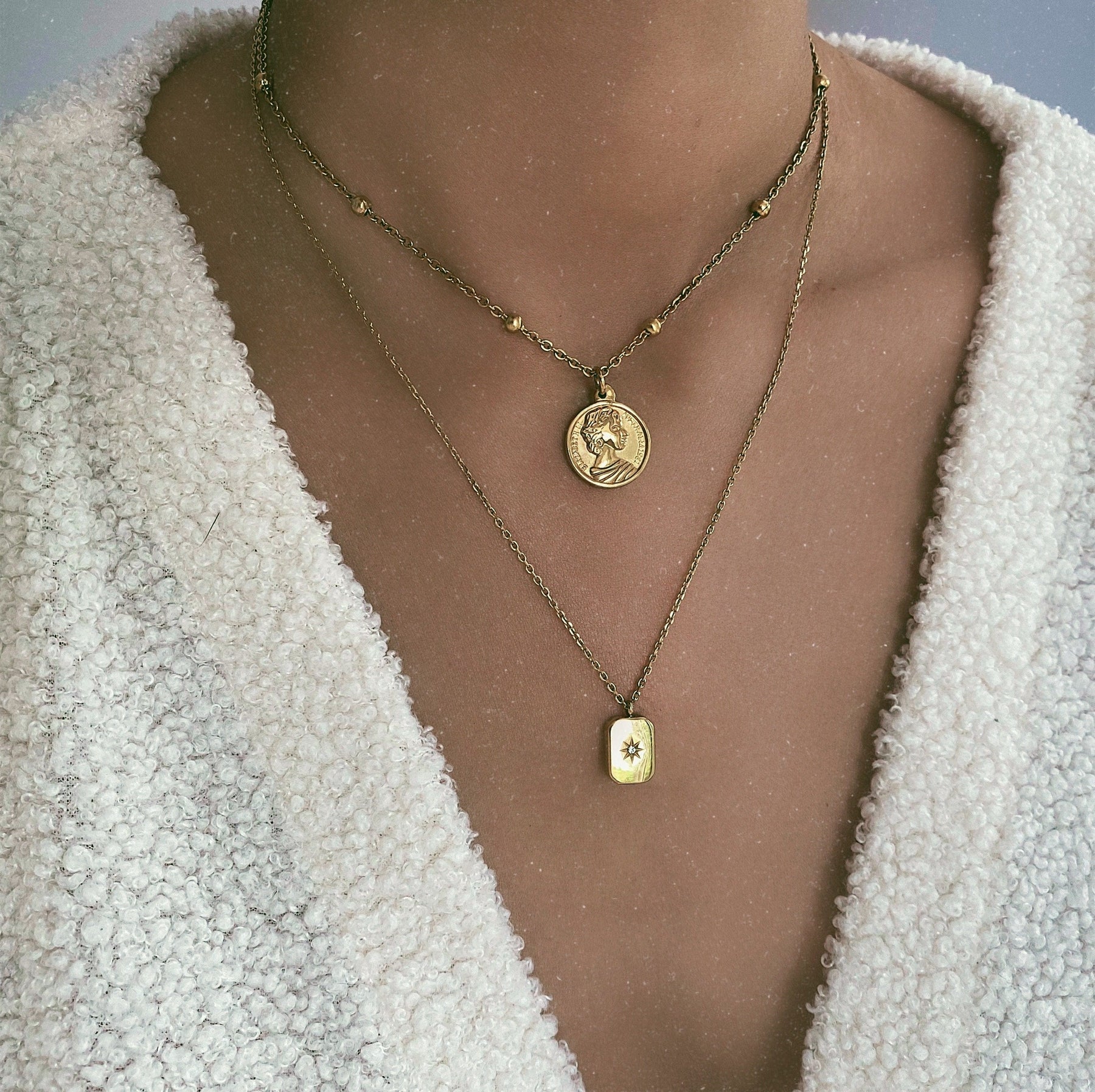 Urbanti Stainless Steel Lara Necklace