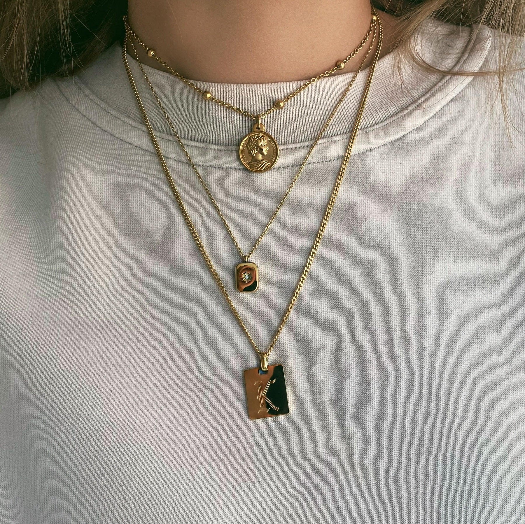 Urbanti Stainless Steel Lara Necklace