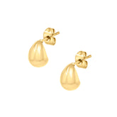 Urbanti Stainless Steel Larsa Stud Earrings Gold