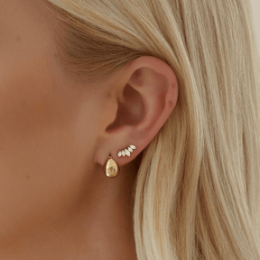Urbanti Stainless Steel Larsa Stud Earrings