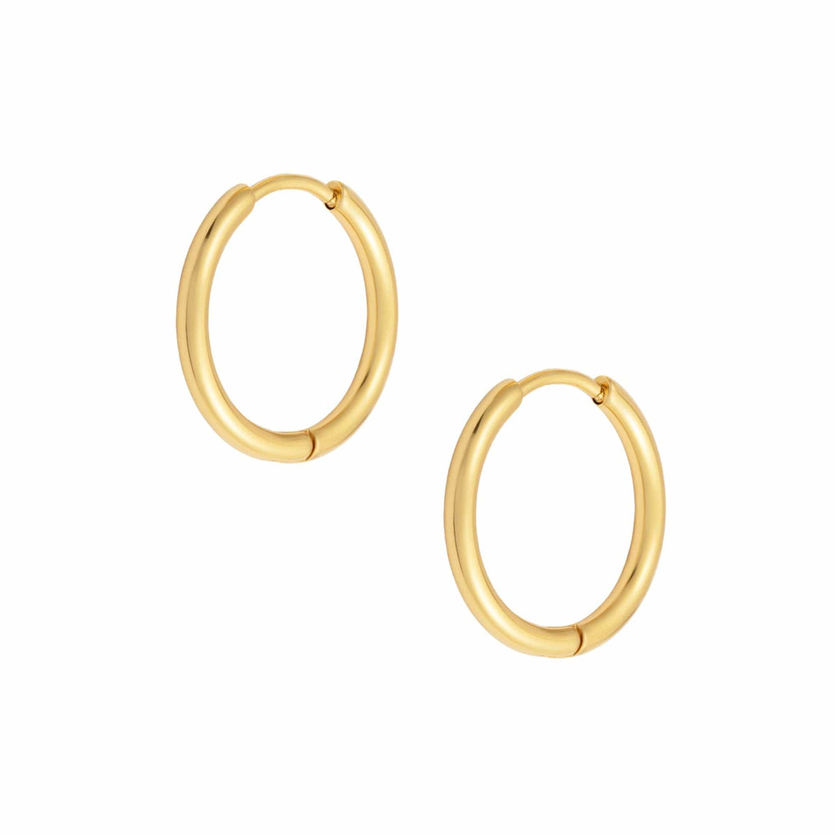 Urbanti Stainless Steel Layla Hoop Earrings