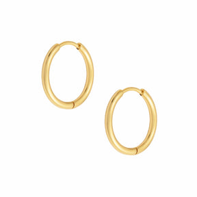 Urbanti Stainless Steel Layla Hoop Earrings