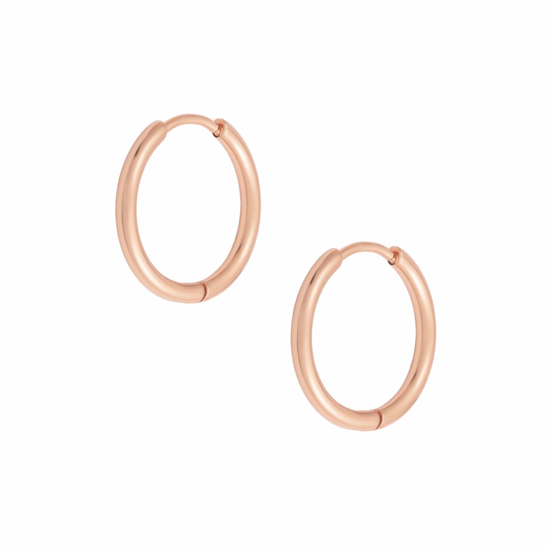 Urbanti Stainless Steel Layla Hoop Earrings