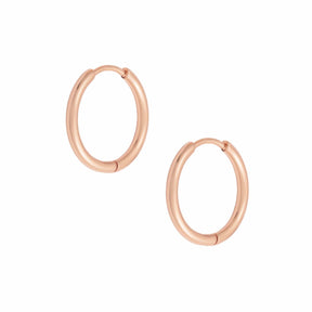 Urbanti Stainless Steel Layla Hoop Earrings