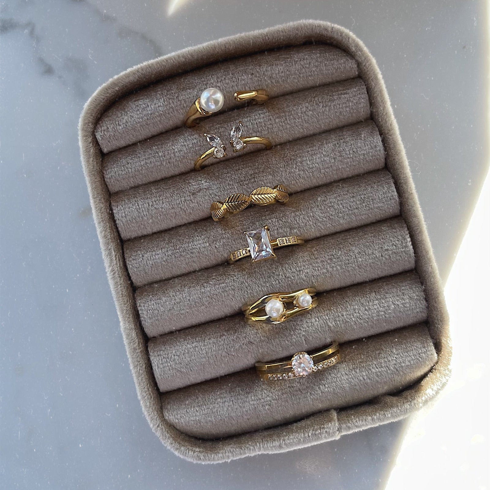 Urbanti Stainless Steel Leah Ring