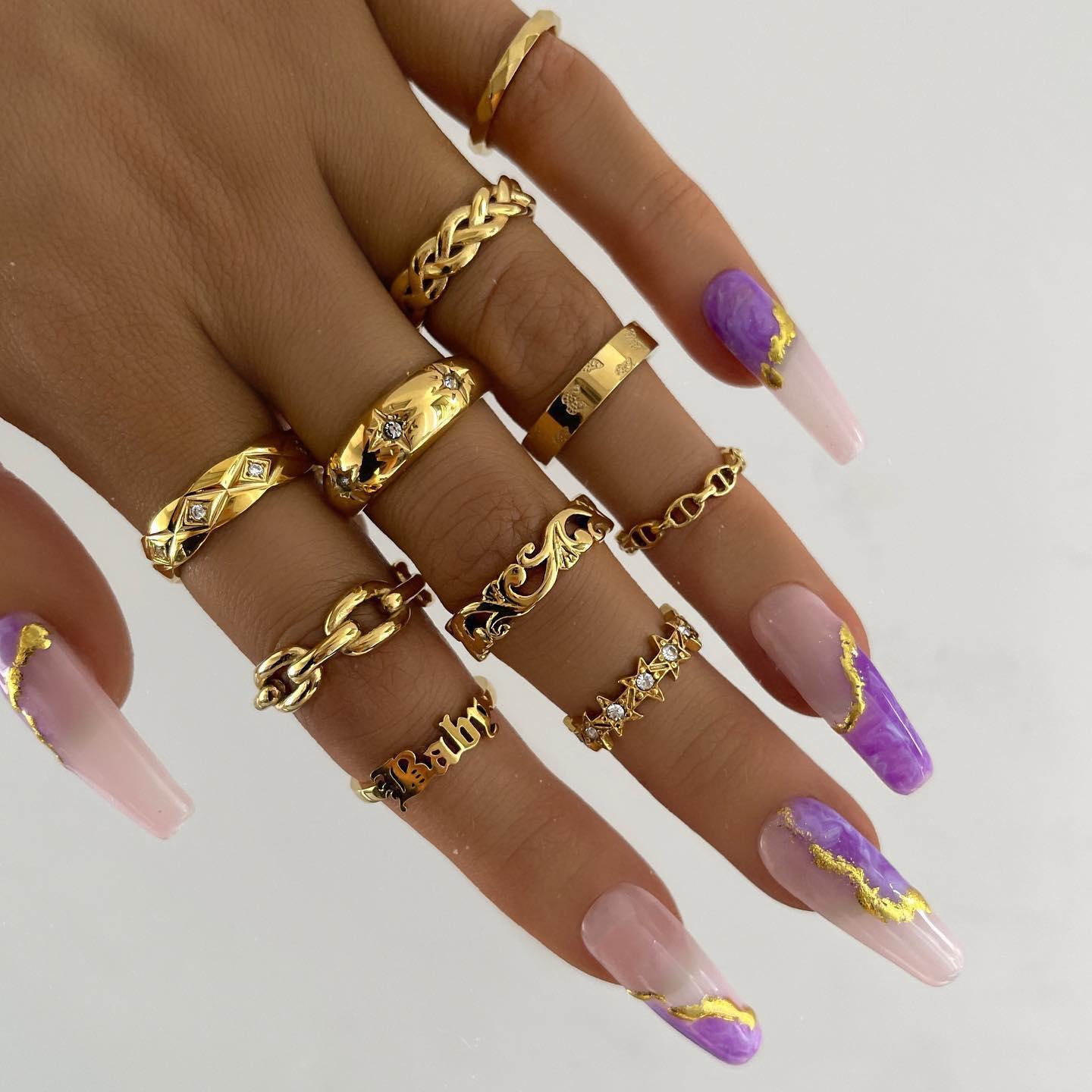 Urbanti Stainless Steel Letitia Ring