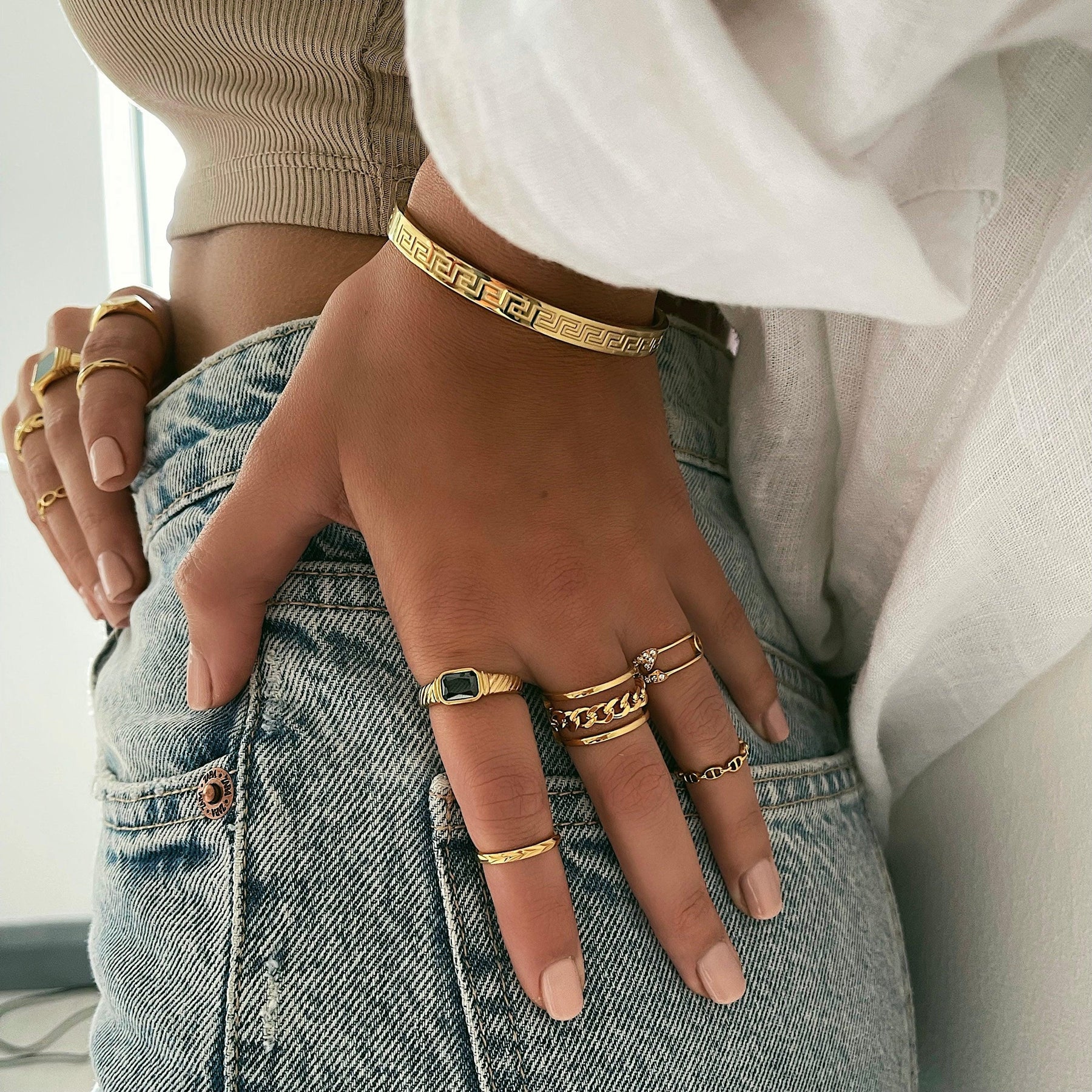 Urbanti Stainless Steel Letitia Ring