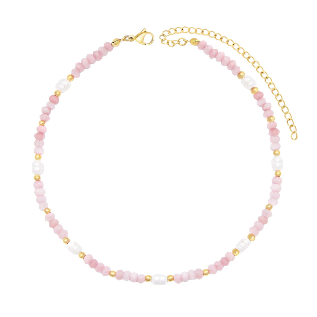 Urbanti Stainless Steel Lila Pearl Choker