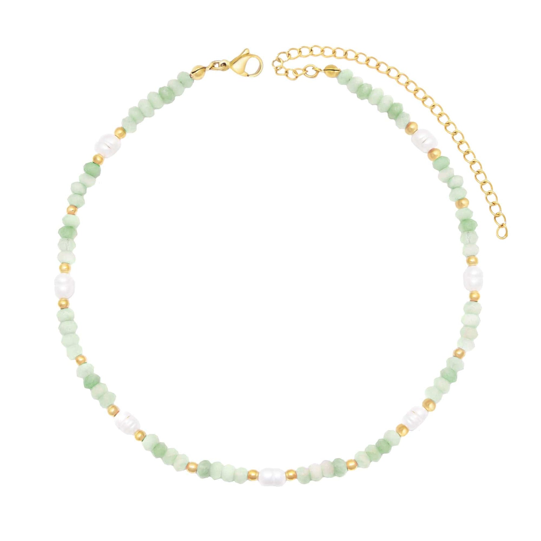 Urbanti Stainless Steel Lila Pearl Choker