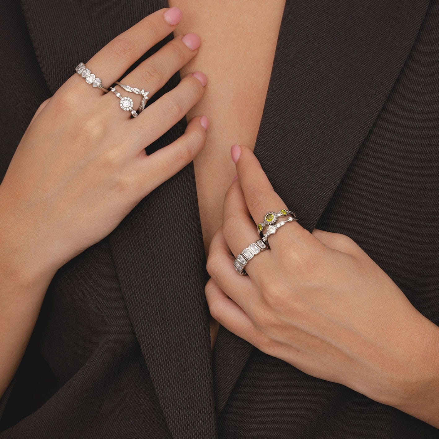 Urbanti Stainless Steel Lime Ring