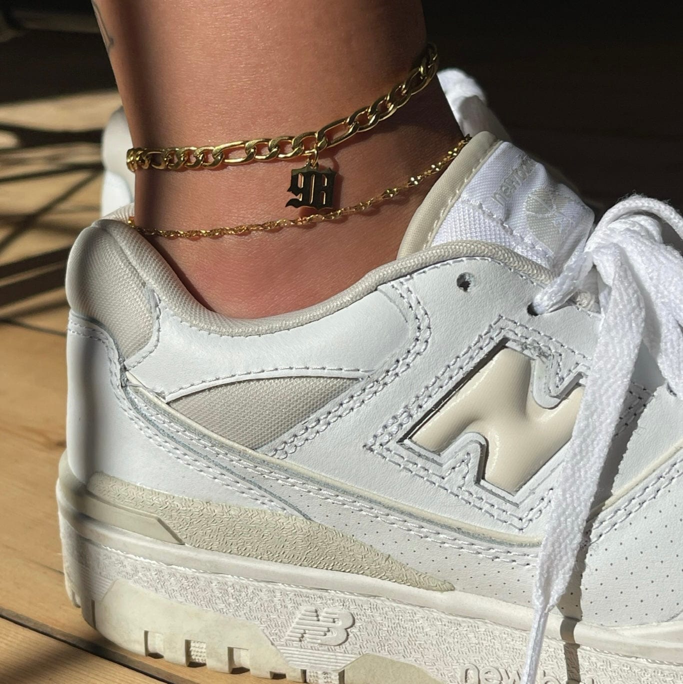 Urbanti Stainless Steel Lois Anklet Gold
