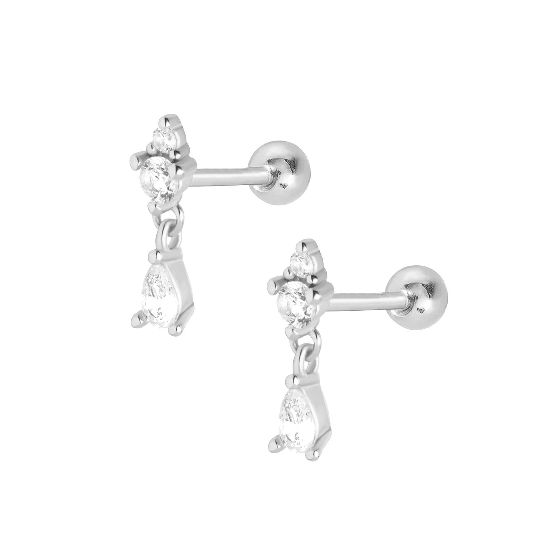 Urbanti Stainless Steel Lorelai Stud Earrings