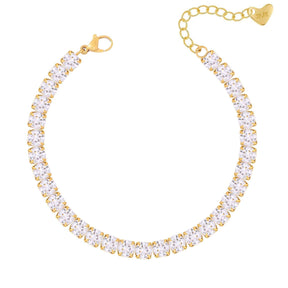 Urbanti Stainless Steel Louise Tennis Bracelet