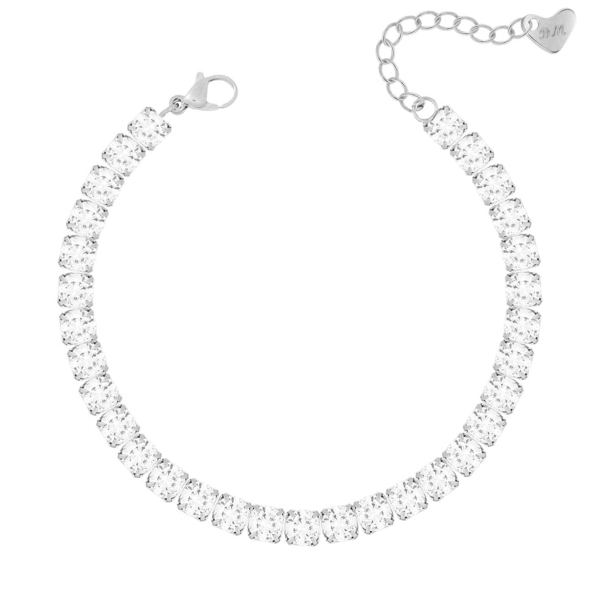Urbanti Stainless Steel Louise Tennis Bracelet