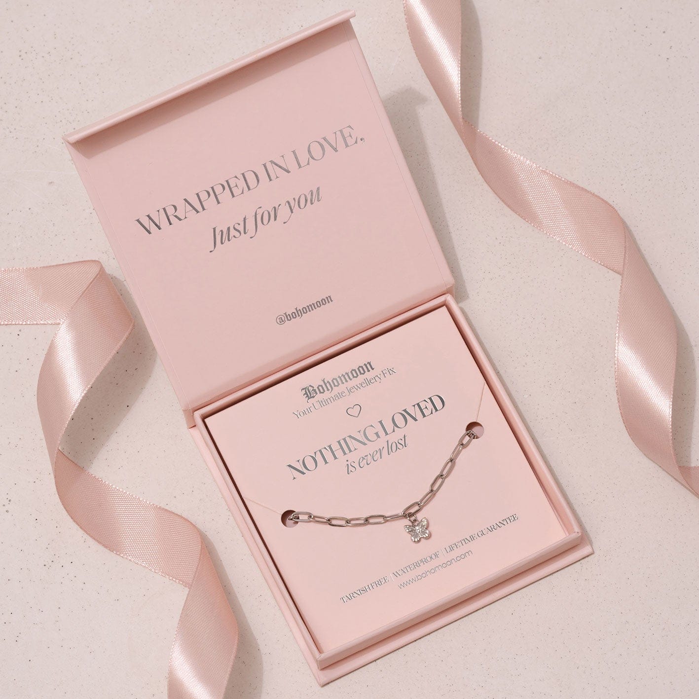 Urbanti Stainless Steel Loved Not Lost Bracelet