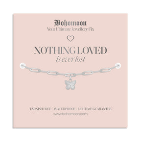 Urbanti Stainless Steel Loved Not Lost Bracelet