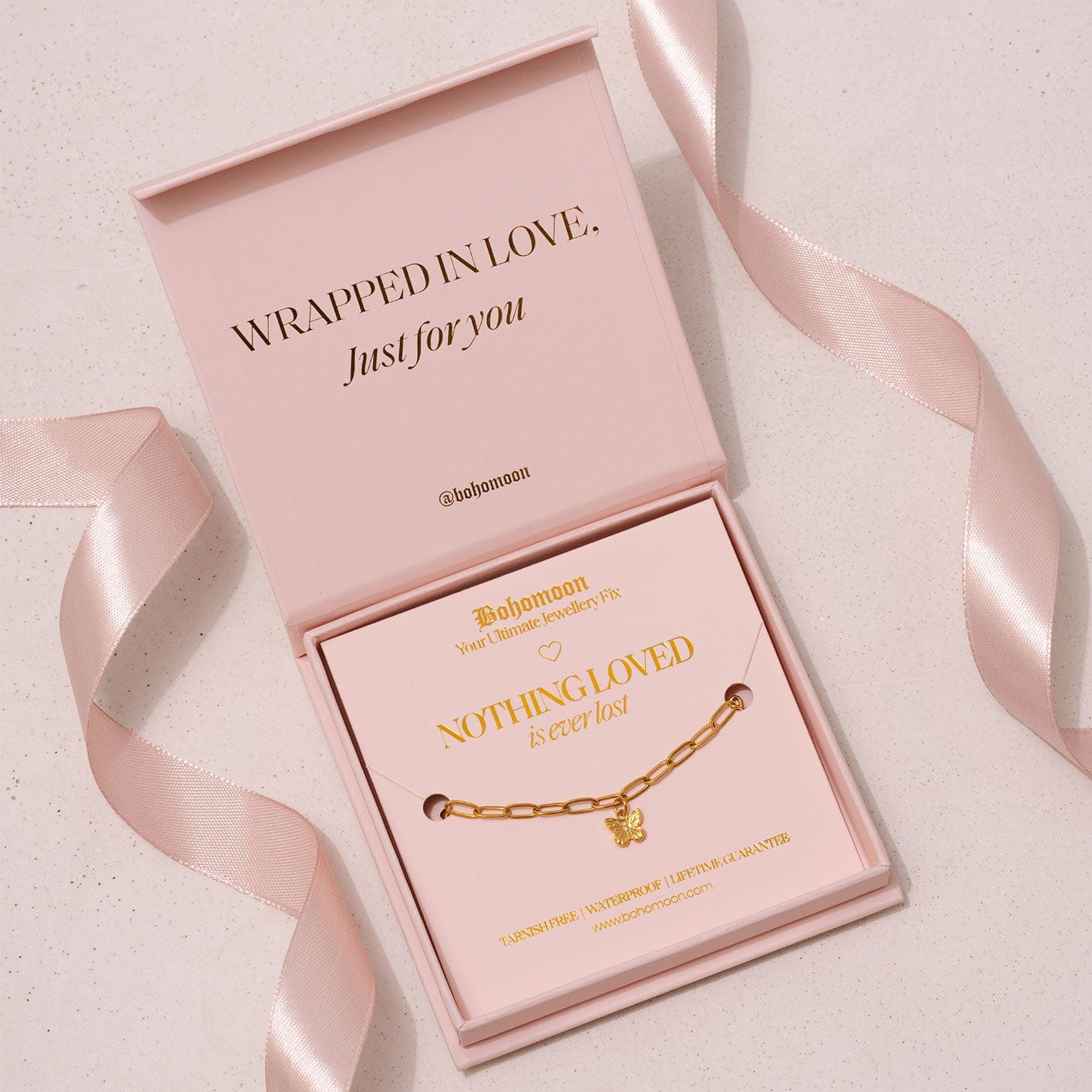 Urbanti Stainless Steel Loved Not Lost Bracelet