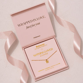 Urbanti Stainless Steel Loved Not Lost Necklace