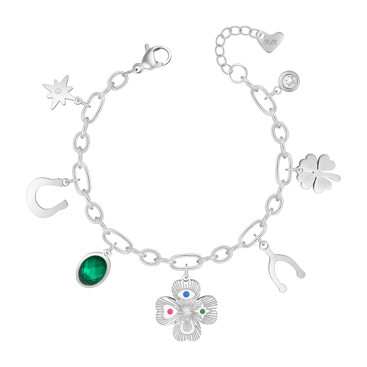 Urbanti Stainless Steel Lucky Girl Syndrome Bracelet